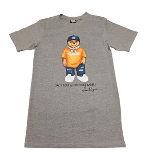 The Dirt Label Gage Bear Gray T-Shirt Size S